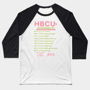 HBCUs are responsible for… DIVINE 9 (AKAs) Baseball T-Shirt